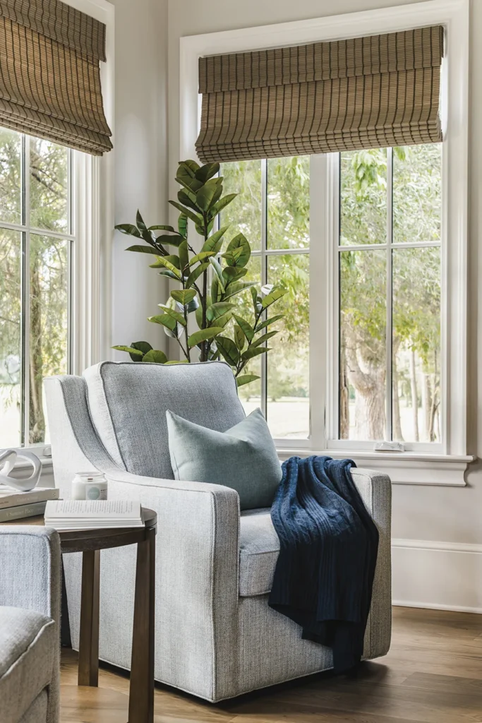 Jena Bula of Delphinium Design, Longview project: chair in dining room