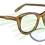 Simple Life illustration of reading glasses by Gerry ONeill