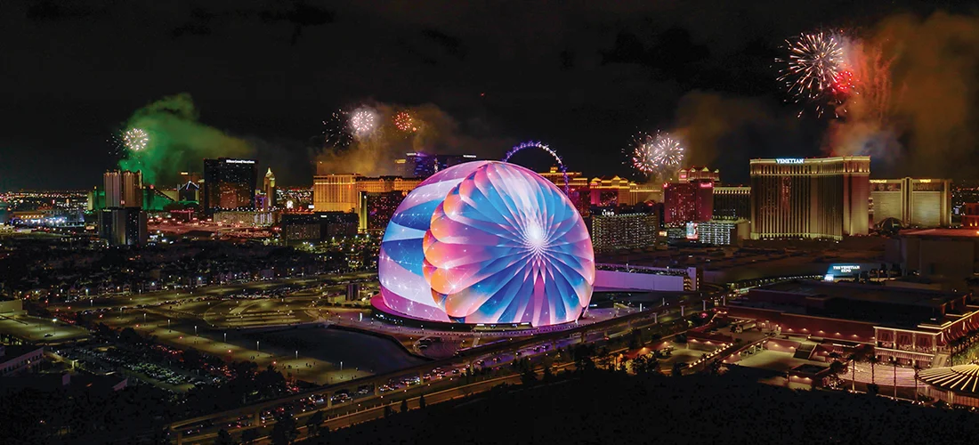 The Sphere in Las Vegas, NV