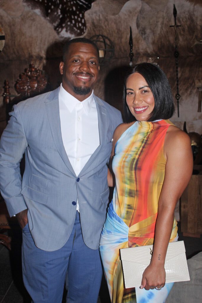 Jonathan and Natalie Stewart at the Bechtler Gala in uptown Charlotte