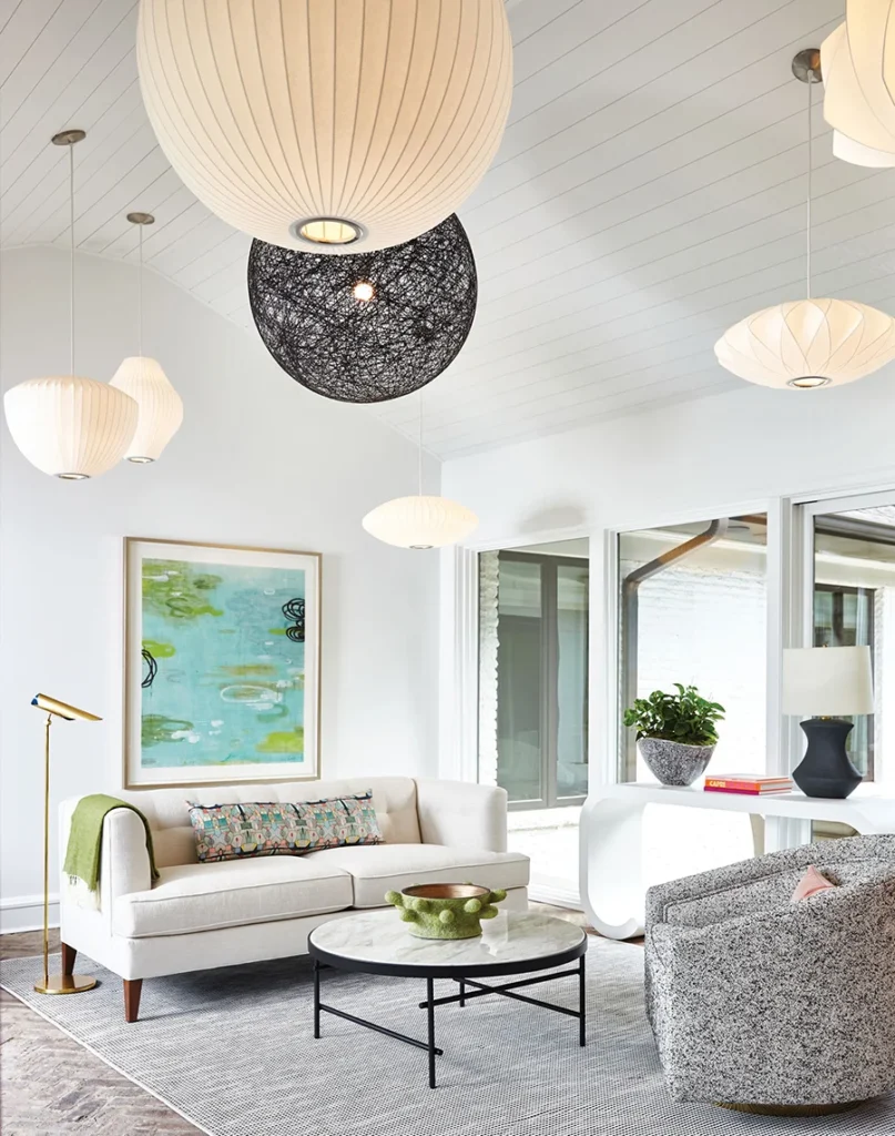 Glass room in Carmel Estates neighborhood, designed by Erin Dougherty.