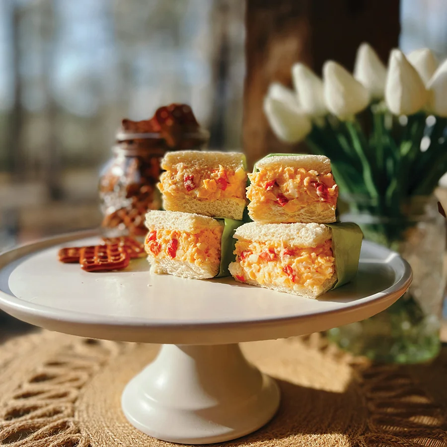 Pimento cheese sandwich