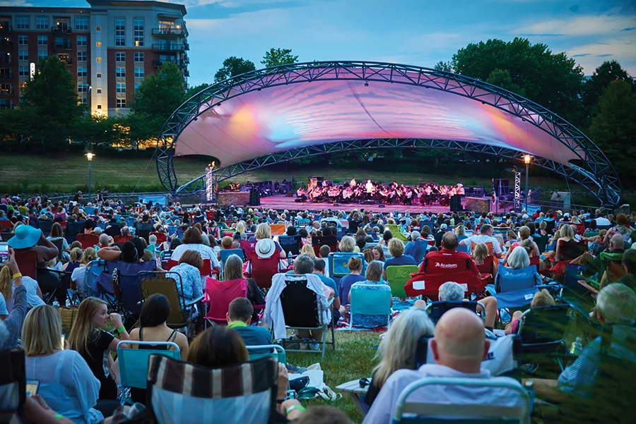 Symphony Park in Charlotte, NC