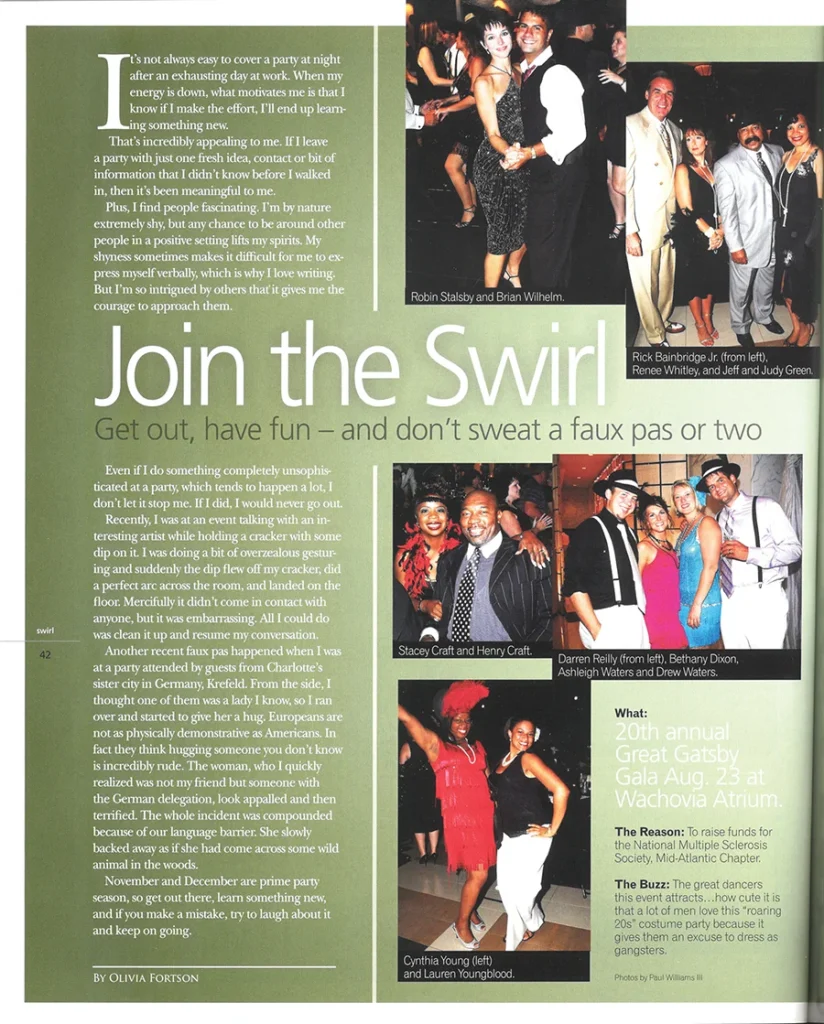 First Swirl in SouthPark magazine, November 2008