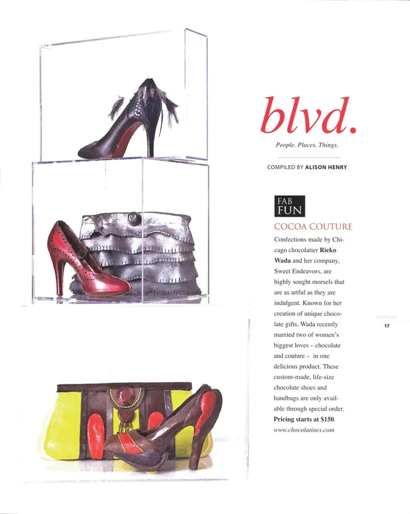 First Blvd. section in SouthPark magazine, 2009