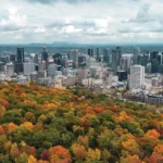 View of Montreal from Mount Royal