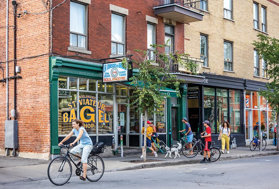 St-Viateur Bagel Shop in Montreal