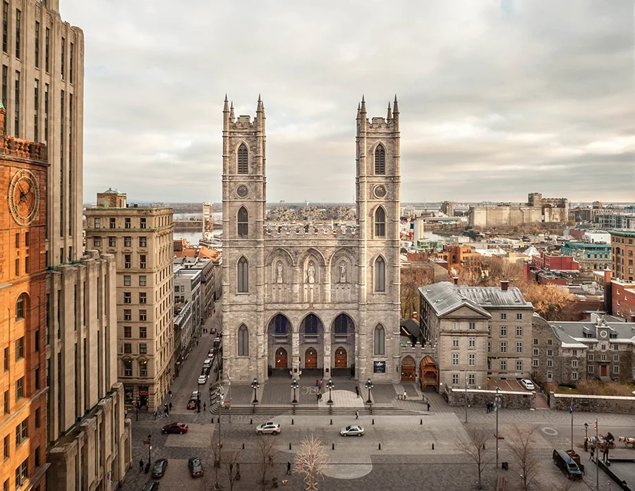 Notre Dame Basilica in Montreal