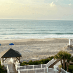 View from Lumina Hotel at Wrightsville Beach, N.C.