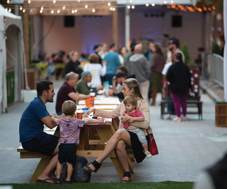 Biergarten at Charlotte International Arts Festival (CIAF), presented by Blumenthal Arts