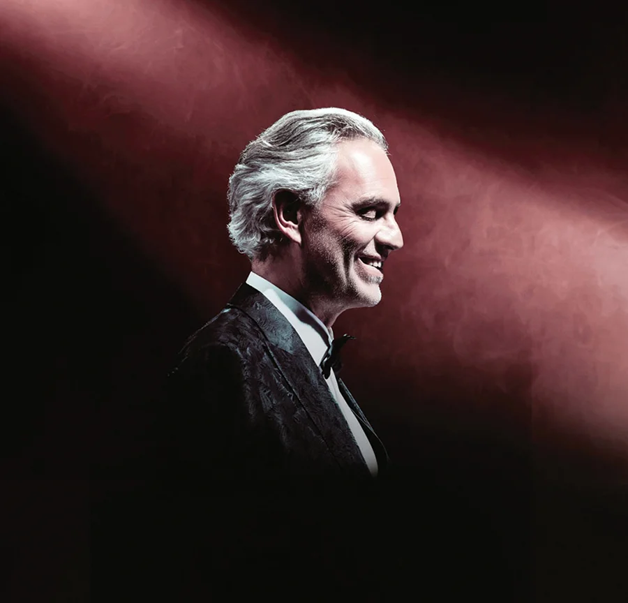 Italian tenor Andrea Bocelli