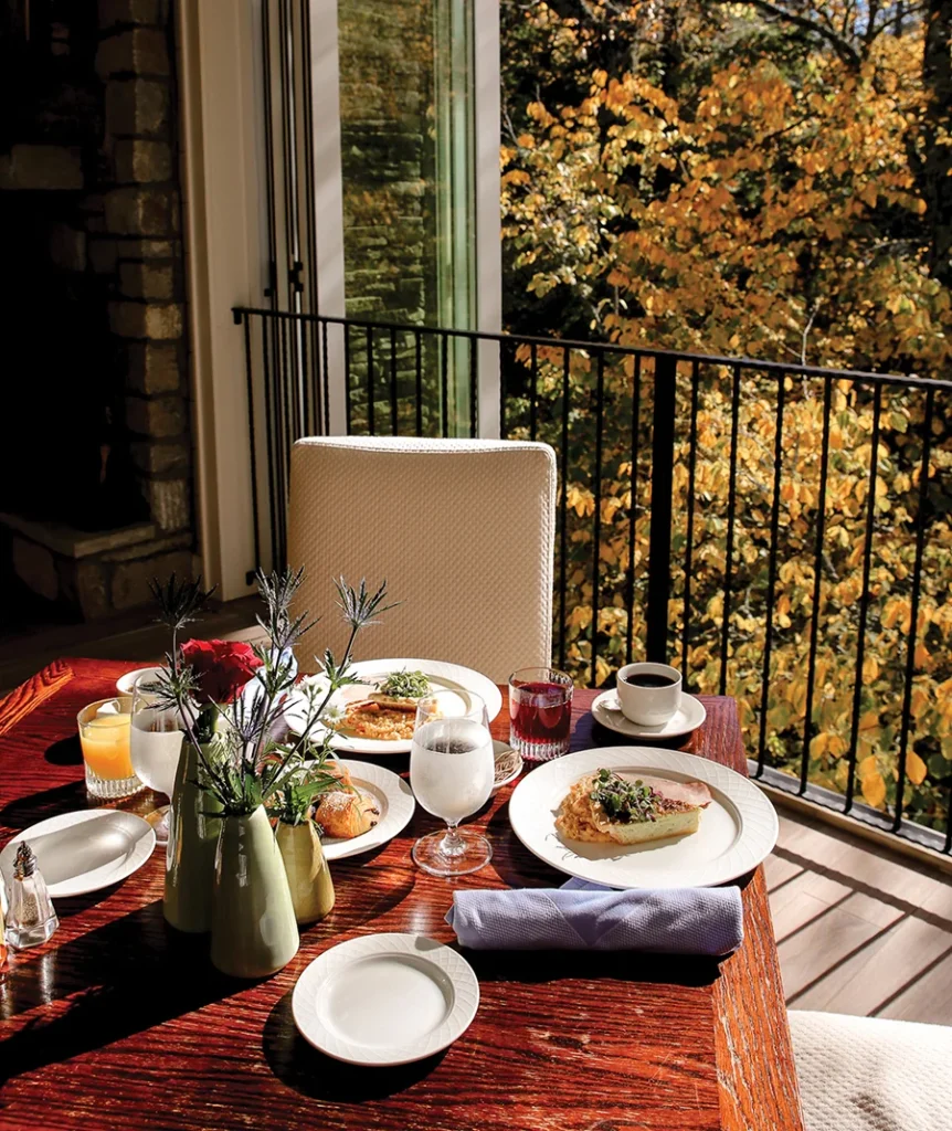 Dining at Half-Mile Farm