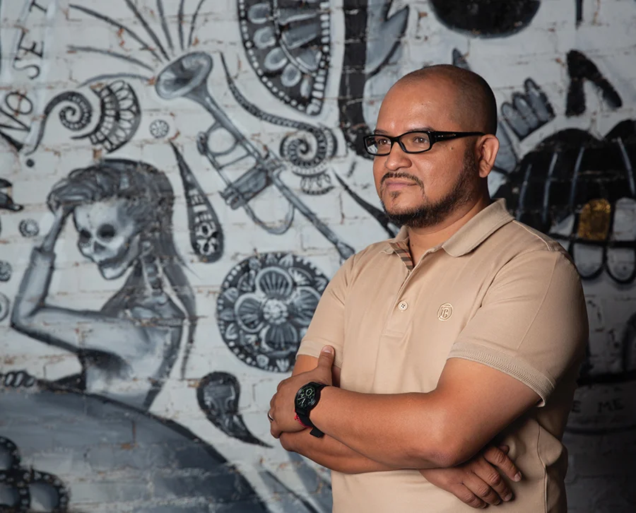 Founder and CEO of Charlotte’s Qué Hospitality, Manny Flores