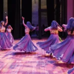 Festival of India dancing on a stage