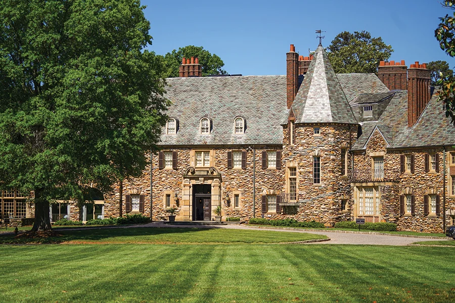 The Graylyn Estate exterior in Winston-Salem