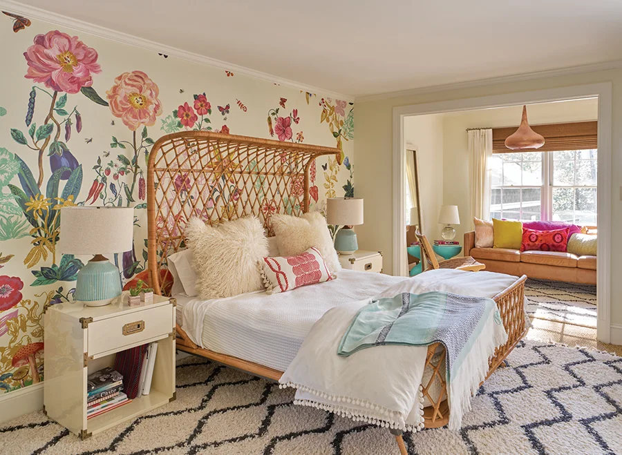 Myers Park home daughter's bedroom