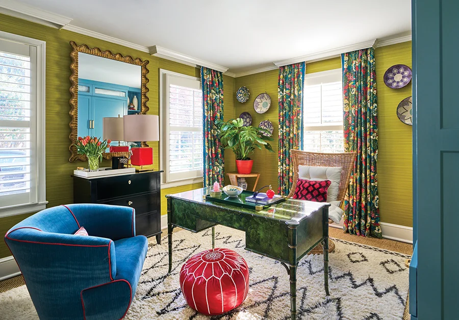 Myers Park home office