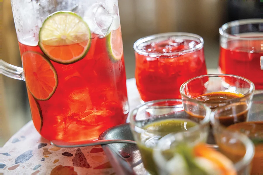 Maiz Agua Sal sangria