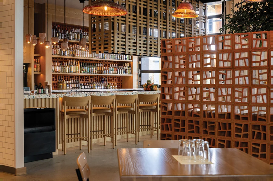 Maiz Agua Sal interior