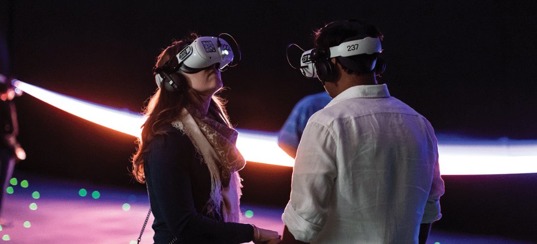 The virtual reality space exploration experience: THE INFINITE