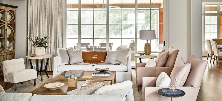 Living room of this Traci Zeller styled home