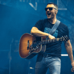 Eric Church plays a concert in Charlestobn