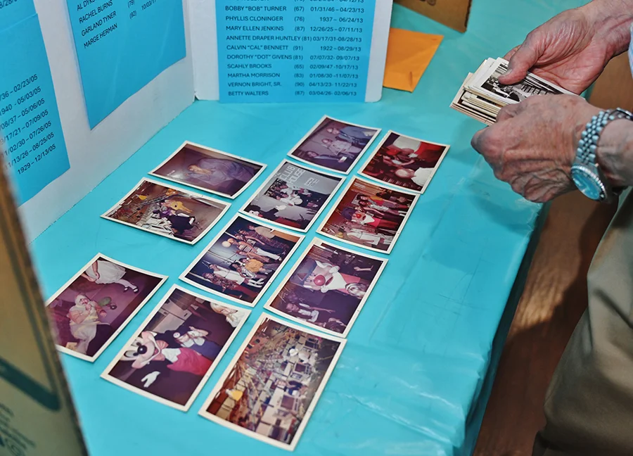 Old photographs at Eastern Airlines reunion