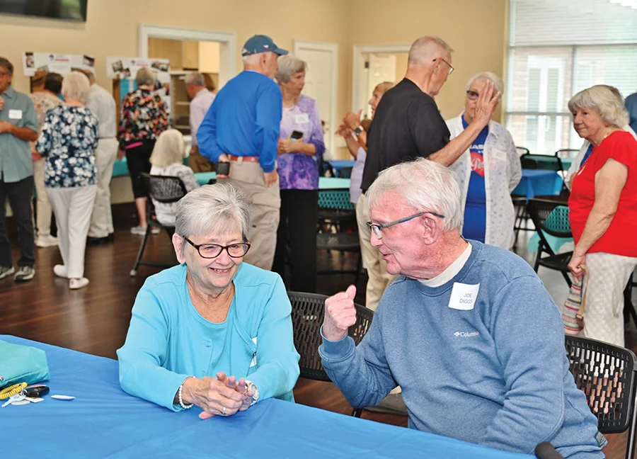 Joe Diggs at Eastern Airlines reunion