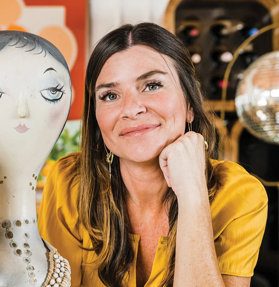 Interior designer Natalie Papier