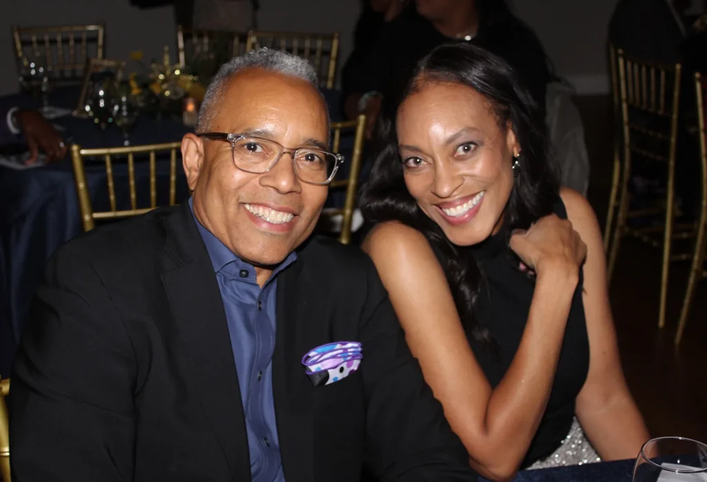 Howard Bush and Angie Bush at Shine for the Arts Empowerment Project