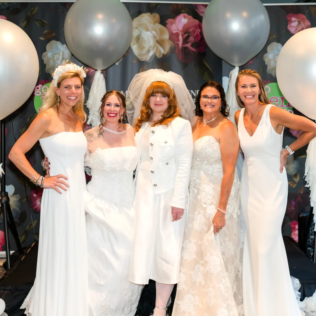 Friends and supporters during My Breast Friend's Wedding for Go Jen Go in SouthPark