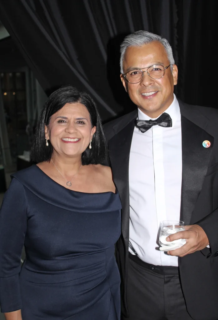 Grace Nystrum and Edwin Gil