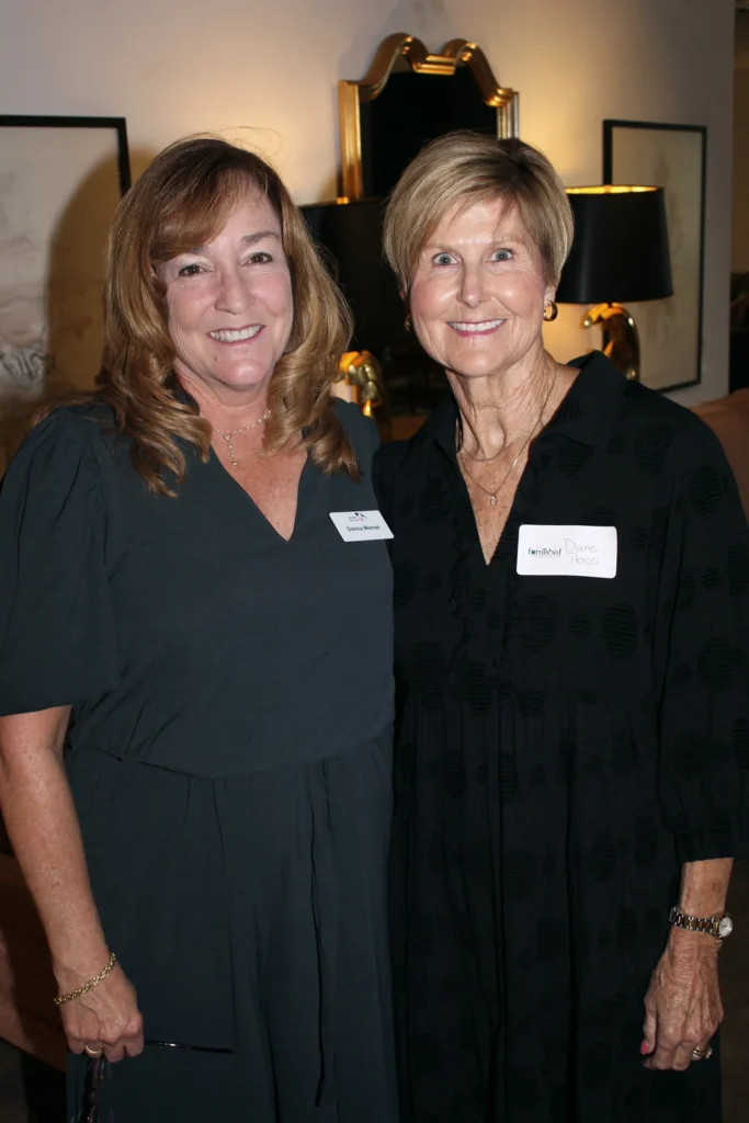 Donna Werner and Diane Pierce