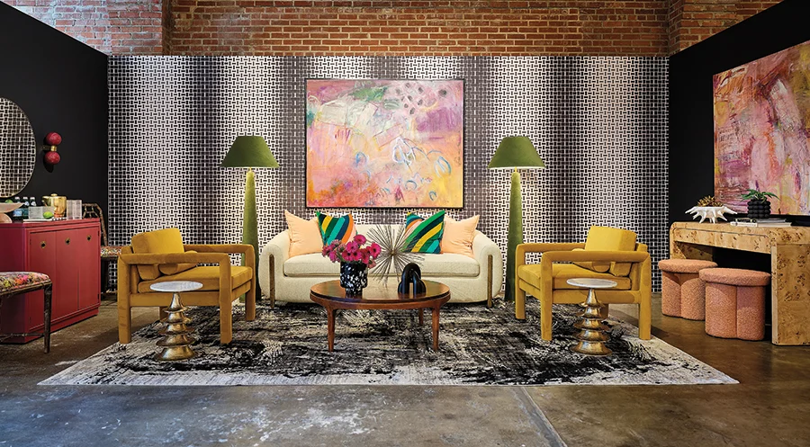 Interior design by Ashley DeLapp for Furnished 2024