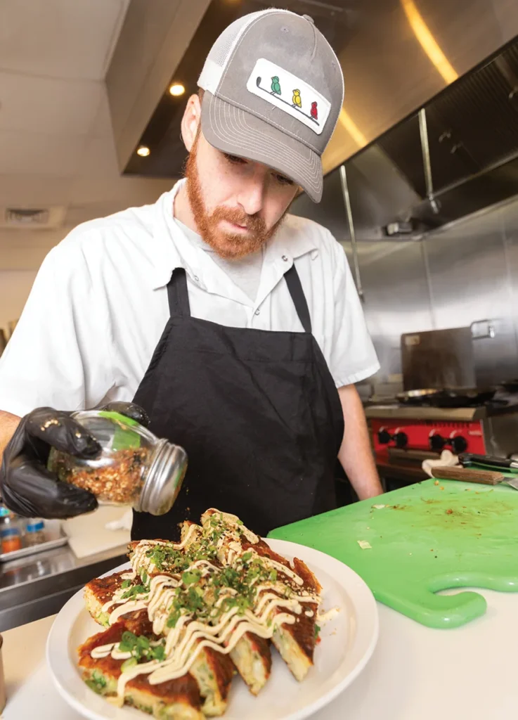 Chef John Gamble of DOZO restaurant in Charlotte