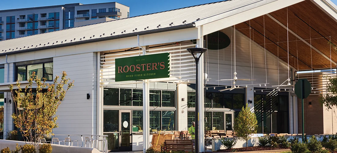 Rooster’s Wood-fired Kitchen exterior