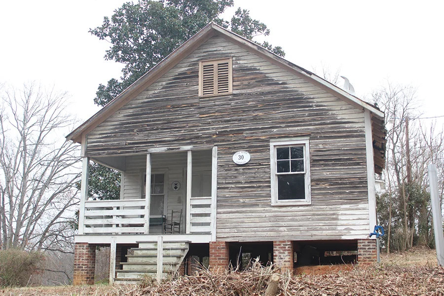 Simone’s birthplace before restoration. Photograph by Daniel Coston