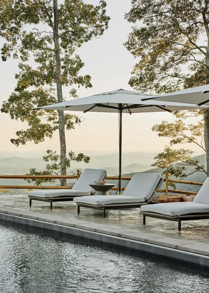 Pool at Hawk Eye at Primland