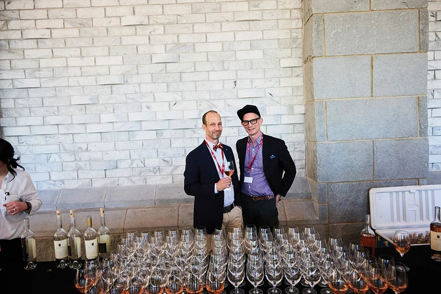 Matt and Ted Lee at Florence Wine & Food Festival