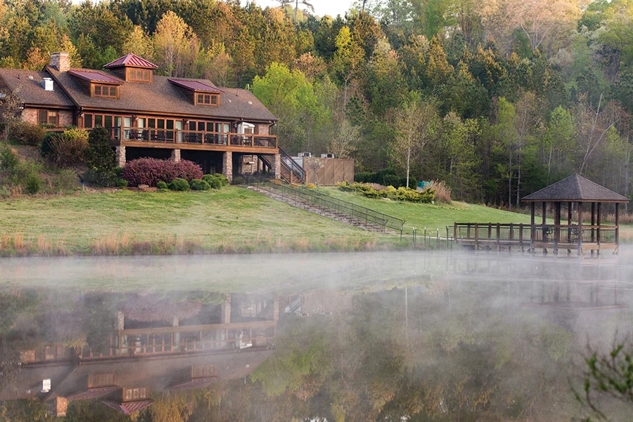 Juneberry Ridge exterior of lodge
