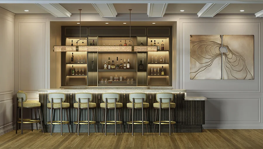 The bar at Salt at the Ritz-Carlton Amelia Island