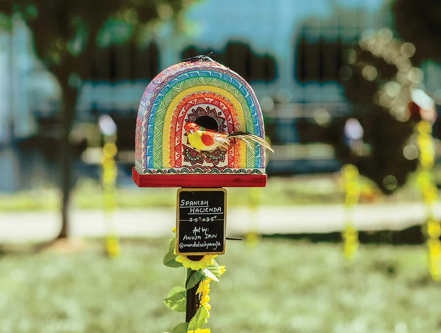 Shout! birdhouse by Matt Chandler