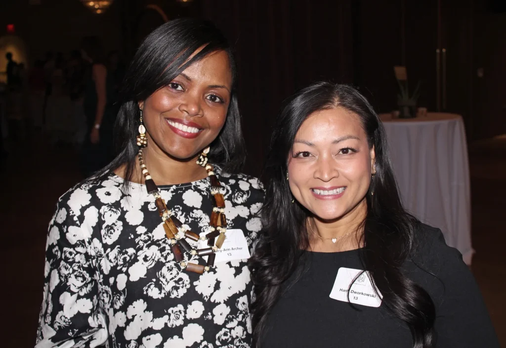  Perry-Ann Archer and Hana Dworkowski at Becoming Brave for BraveWorks