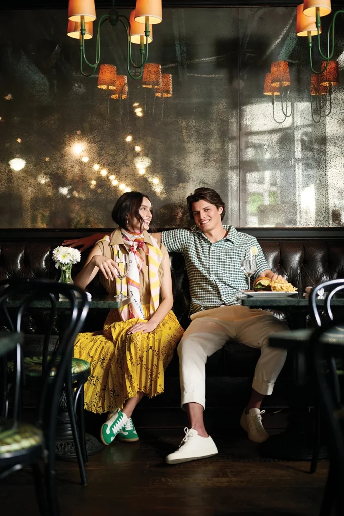 Spectator golf style at Reid's Fine Foods