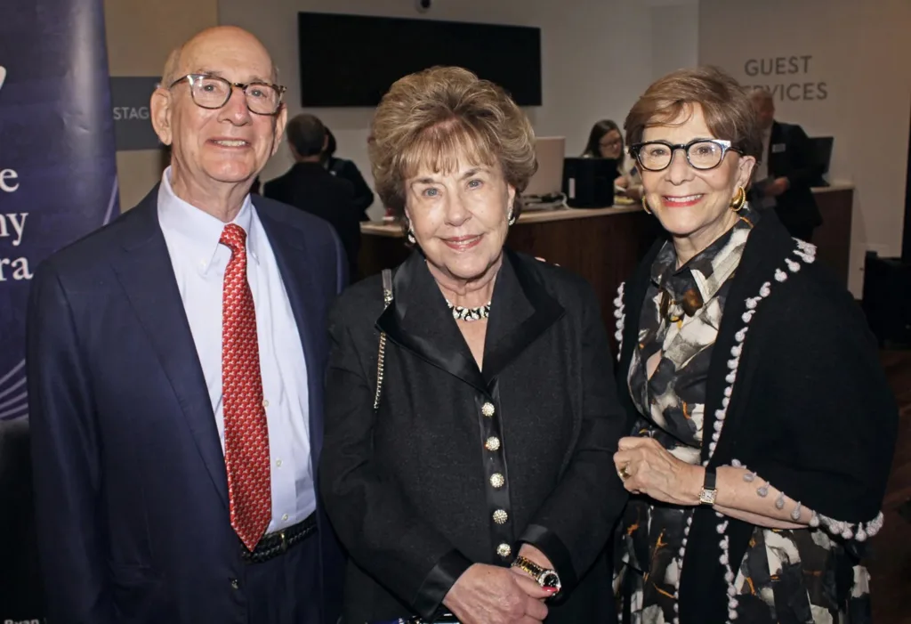 Larry Polsky, Sandra Levine and Dale Polsky