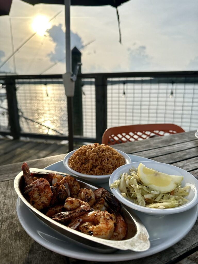 Hudsons seafood dinner