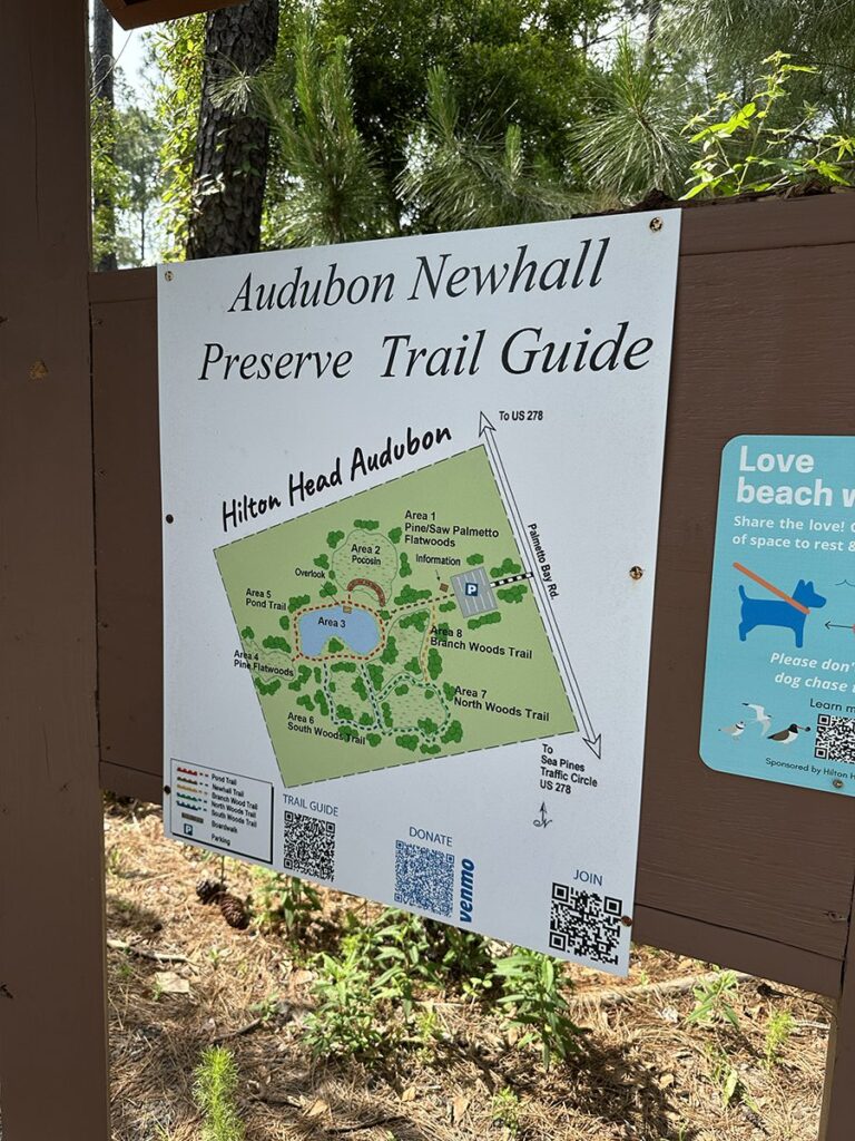 Newhall Preserve trail map
