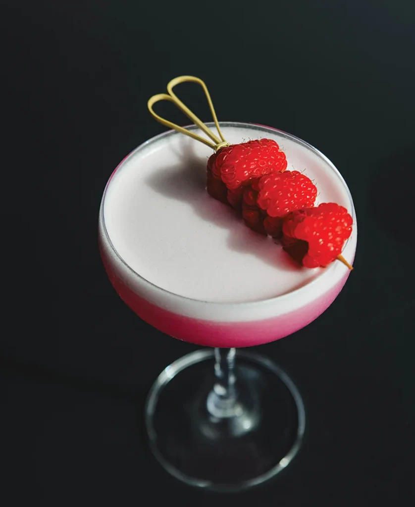 Pink drinks at The Crunkleton