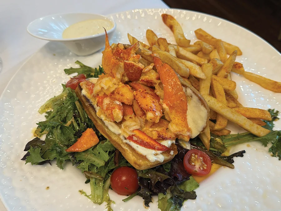 Lobster roll at Sea Grill