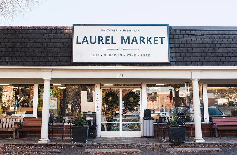 Laurel Market outside sign